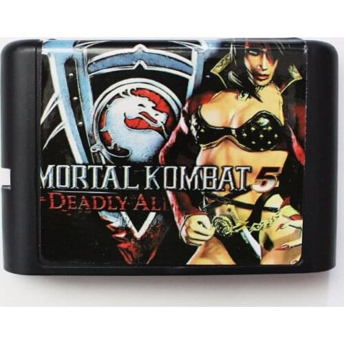 MK 5 Mortal Combat Sub Zero 16 bit SEGA MD Game Card For Sega Mega Drive For Genesis