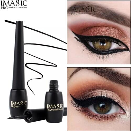 Korea 1PCS Pro Eyeliner Waterproof Liquid Type Makeup Eye Liner Nature Long Lasting For Women Beauty Cosmetics