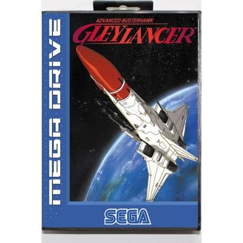 Advanced Busterhawk Gleylancer 16bit MD Game Card For Sega Mega Drive/ Genesis with Retail Box