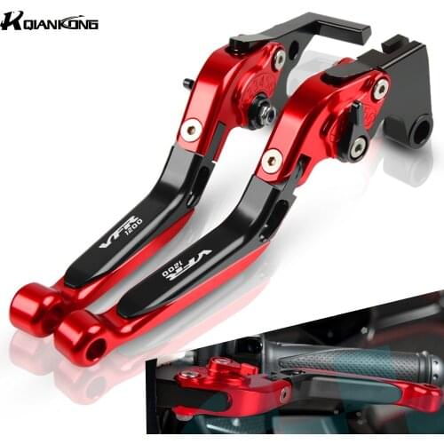 Motorcycle Brake Levers CNC For Honda VFR1200 VFR 1200/F 2010-2016 2011 2012 2013 2014 Adjustable Brake Clutch Lever Handlebar