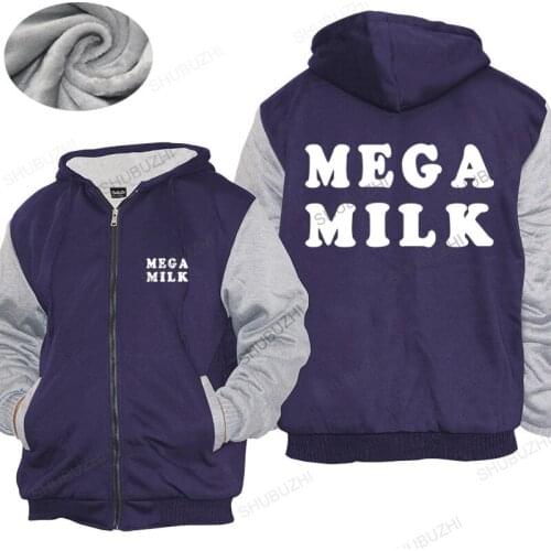 Homme hoodies winter men thick hoody Mega Milk Popular Tagless Tee thick hoody brand warm coat unisex thick hoody cool tops
