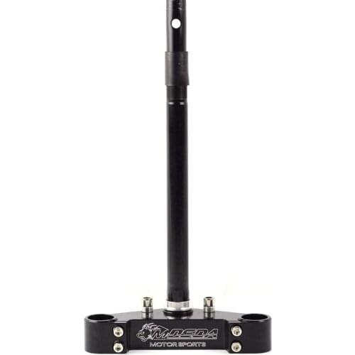 Universal 27mm/30mm Motorcycle Steering Electric motorbike CNC Front Shocks Direction Column For Yamaha RSZ Force JOG BWS