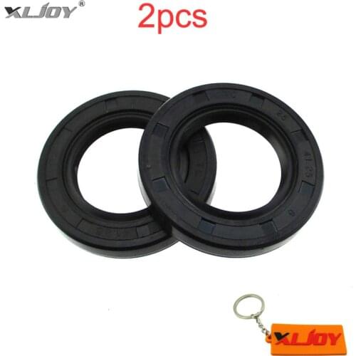 XLJOY 2pcs Crank Case Crankshaft Oil Seal 25x41.25x6 For 5.5HP 6.5HP Honda GX160 GX200