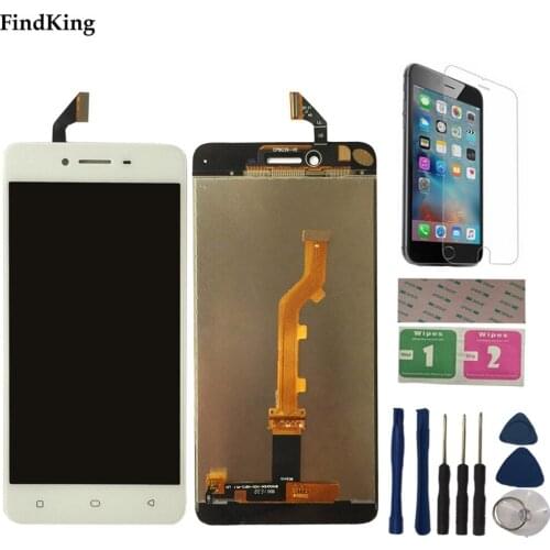LCD Display For Oppo A37 LCD Display With Touch Screen Digitizer Assembly Lens Sensor Tools Protector Film