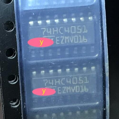 10PCS 74HC4051D SOP16 74HC4051 SOP SN74HC4051DR ST74HC4051DR