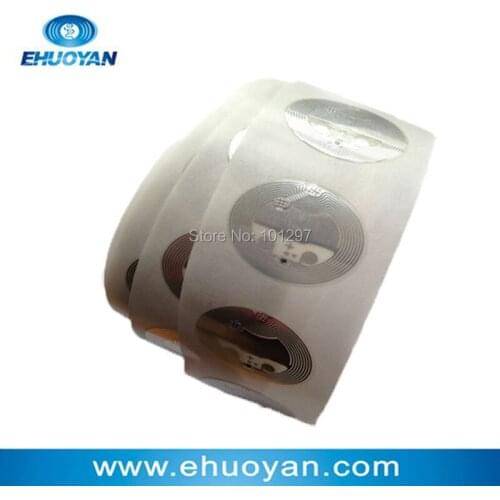 100pcs/lot RFID Label/Sticker/Tag 13.56MHZ ISO 14443A FM11RF08 1K Byte PET