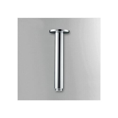 20cm Brass high quality Round Shower Arm Ceiling Mounted Round Chrome Plated Shower Head Arm