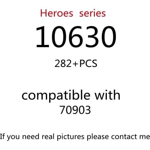 282pcs 10630 Building Block Toy Creative Series 70903 Assembled Building Block Childrens Toy Gifts