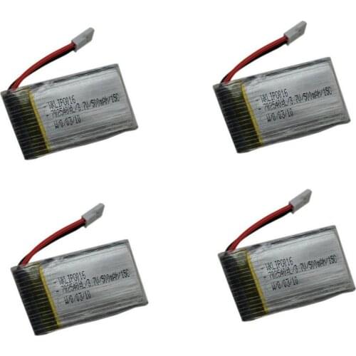 50pcs/lot 3.7V 500mAh 15C RC Lipo Battery For Walkera Helicopter
