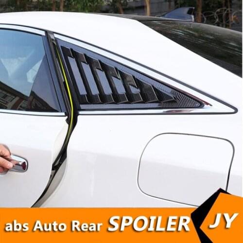 For Toyota Avalon 2019-2020 Sedan ABS Rear Door Window shades Louver Frame Window Sill Molding Cover Sticker Trim