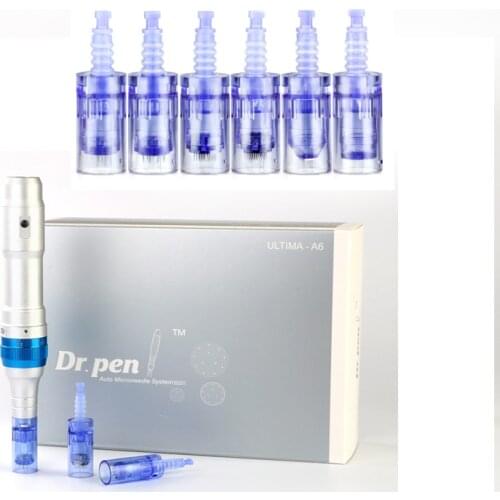 Electric Derma Pen A6 Needle 50PCS 9/ 12/36/42/ Nano Cartridges Bayonet For Ultima A6 /M7 Tattoo Micro Needles 10/50/100 Pcs