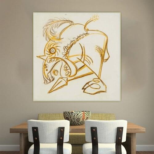 Jackson Pollock"Untitled 28"Canvas Painting Western Art Decor Poster Picture Home Room Interior Decoration Wall Art Aesthetic