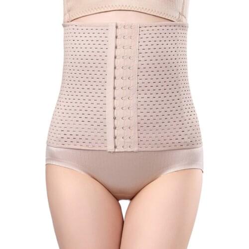 Waist Trainer Corset Belly Slim Belt Body Shaper Modeling Strap 25 Steel Boned Waist fajas colombianas