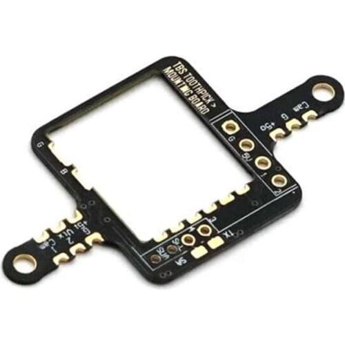 TBS toothpark mounting board for Unify Pro32 Nano and Crossfire Nano Mounting plate for toothpick drone