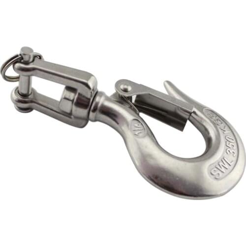 1/4" Stainless Steel Crane hook Clevis lifting hook