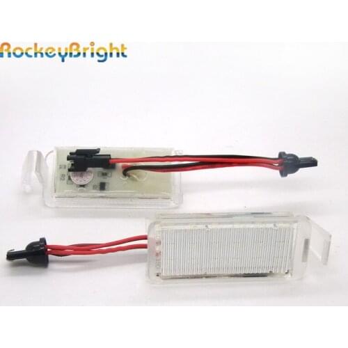 Rockeybright Car LED License Plate Light for Ford Falcon FG (BA Falcon) Sedrn BABF XR6/8 2003-2008 led rear number plate light