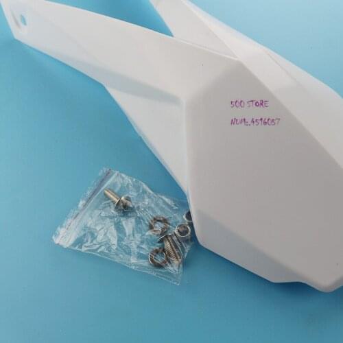 Universal Motorcycle Rear Fenders good quality white Plastic Protector for Dirt Bike Motocross Mudguards