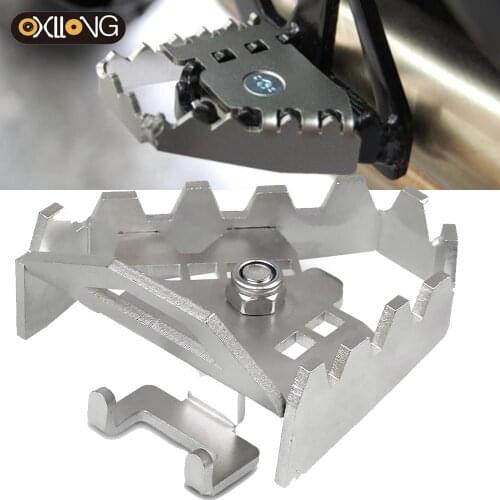 Rear Brake Lever Pedal Extender Foot Pegs Enlarge Extension for HONDA CRF1000L Africa Twin Adventure Sports 2014 2015 2016 2018