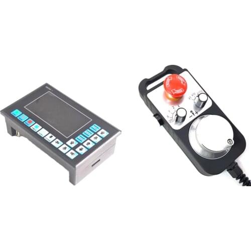 4 Axis USB Mach3 Offline System controller DDCSV2.1 500KHz Stepper Motor Driver CNC with MPG Handwheel