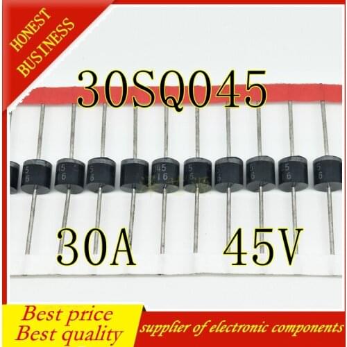 50PCS-100PCS 30SQ045 30A 45V R-6 NEW