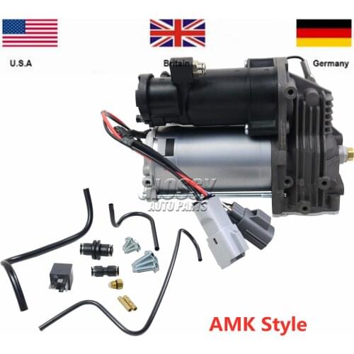 AP03 for Land Rover Range Rover sport Discovery 3/4 LR3 LR4 Air Compressor & Repair Kit Updated AMK Style LR015303,LR023964