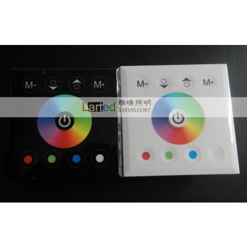 Fast shipping 5pcs RGBW LED Touch Panel Controller led dimmer for DC12V RGBW LED strip lights