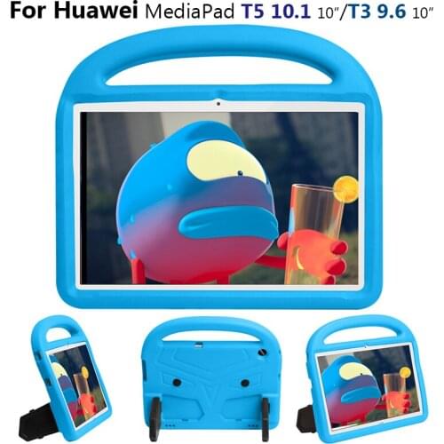 T3 Kids case for Huawei Mediapad T5 10 10.1 Inch tablet hand-held Non-toxic EVA full body cover for Huawei Honor Tablet 5 case