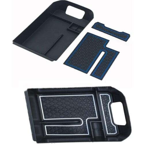 For 2019 Toyota RAV4 Centre Console Armrest Box Car Storage Box With Pad Accessories