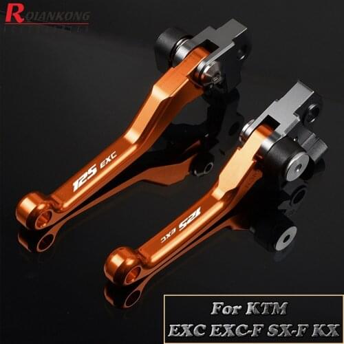 FOR 250 EXC-F 250SXF KX85 2018 2017 2016 2015 Motorcycle Pivot Brake Clutch Levers 125 200 300 450 EXC Motorbike Accessories