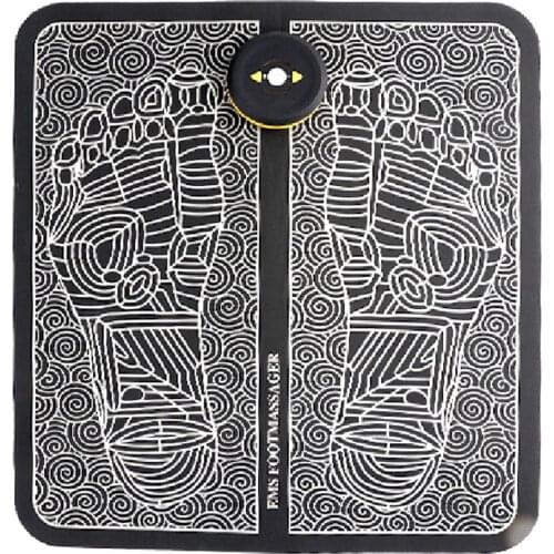 EMS Foot Massage Cushion Electric Foot Stimulator Massager Mat Rechargeable