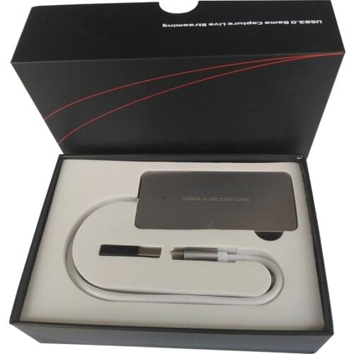 EzCap265C 4K HDMI to USB3.0 video audio converter, type-c converter,record Live Streaming for Macbook Mac Windows android os