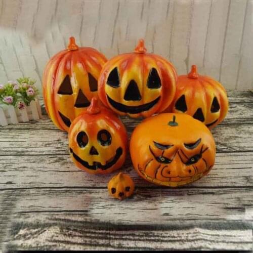 Simulation Food Mini pumpkin Artificial Plastic Fruits and Vegetables Wedding Home Restaurant Kitchen Garden Decor Props 4.8