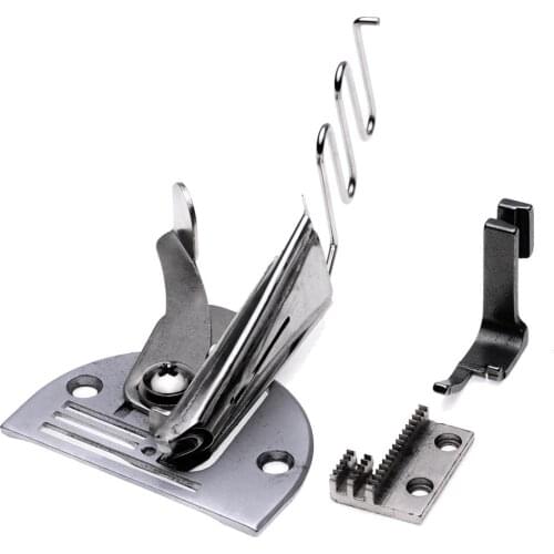 Overlock Folder TAPE SIZE 28mm A10 Hemmer Right Angle Bias Binder For Lockstitch Machine Binding Of Curve Edge