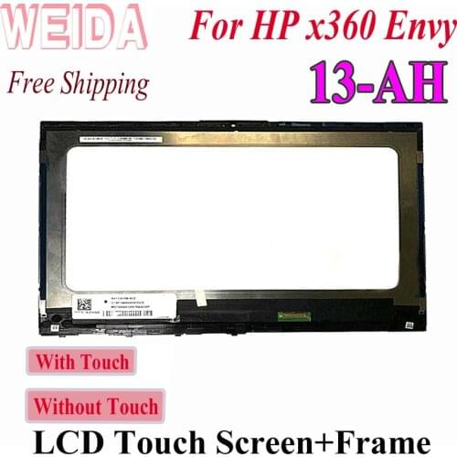 WEIDA Screen Replacement For HP X360 Envy 13 AH 13-ah series LCD Touch Screen Assembly 13.3 Inch 13-ah0029tu