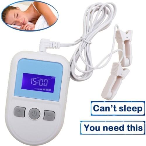 Sleep Better CES cranial electrotherapy stimulation technology reduce insomnia Sleeping device No Sleep Anxiety Depression