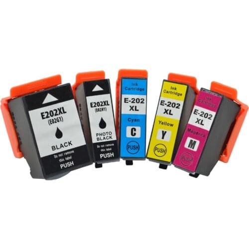 Vilaxh 202xl for epson 202 202xl ink cartridges compatible with epson premium expression xp 6000 xp 6005 xp 6100 xp 6105 printer