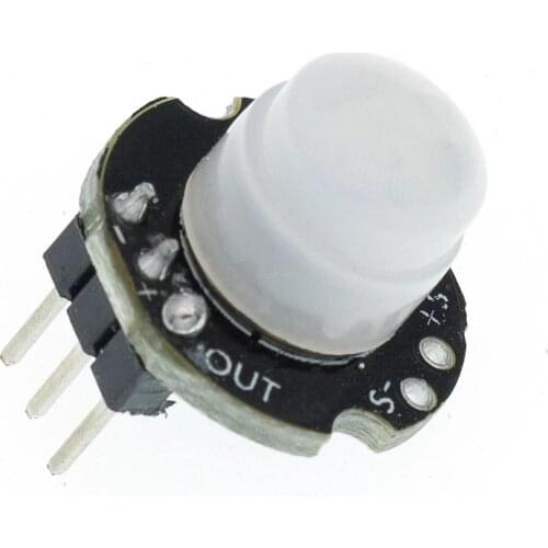 1pcs MH-SR602 MINI Motion Sensor Detector Module SR602 Pyroelectric Infrared PIR Kit Sensory Switch For Arduino Diy With Lens