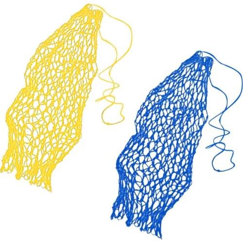 2Pcs Horse Slow Feed Hay Net Bag Braided Nylon Horse Haylage Mesh Feeder