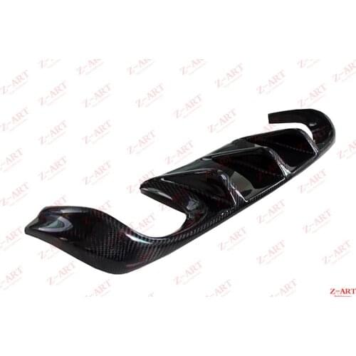 2009-2012 Z-ART for M3 carbon fiber rear diffuser carbon fiber rear lower spoiler for E90 E92 E93 M3 rear lip