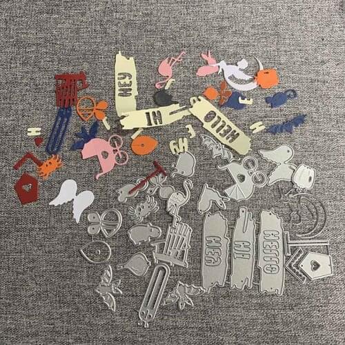 2019 New Arrival Small Animals Metal Cutting Dies Stencils for DIY Scrapbooking/photo Album Decorative Embossing DIY Paper