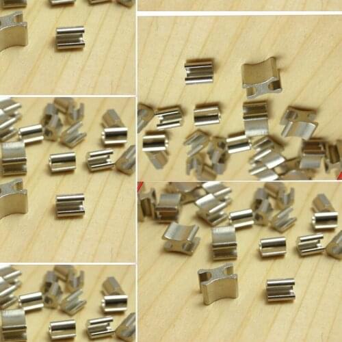 5# Silver zipperstop Zipper stopand Zipper bottom make of copper AAA Top quality 100PC/Lot