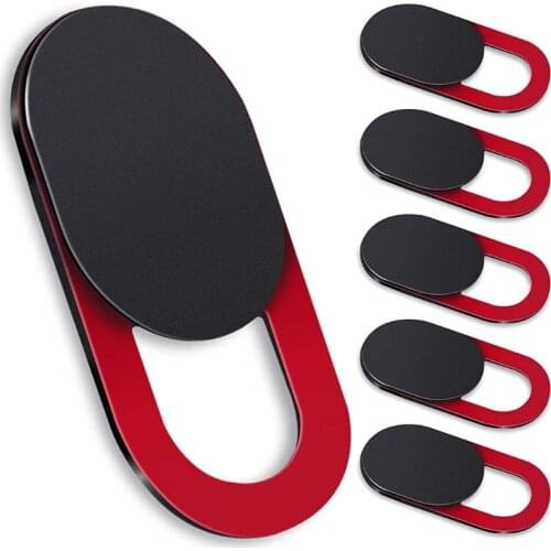 6 PCS Camera Cover Slide Blocker Potted Ultra-Thin Cover Tablet Webcam Slider Blocker Monitor Blocker