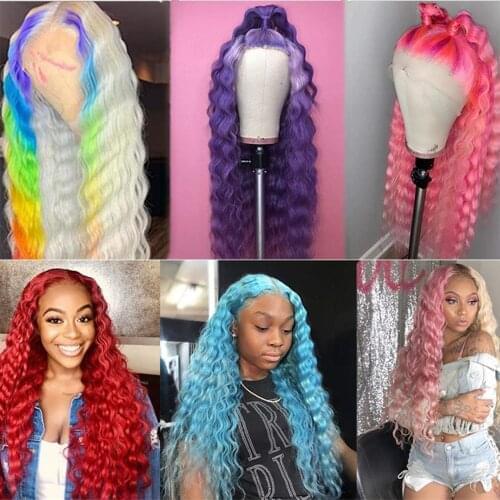 ABIJALE Colored Wigs