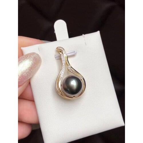 New Style 925 Sterling Silver Pendant Setting Mounting Findings Accessories for Crystals Agate Pearls Corals Jade Stones Beads