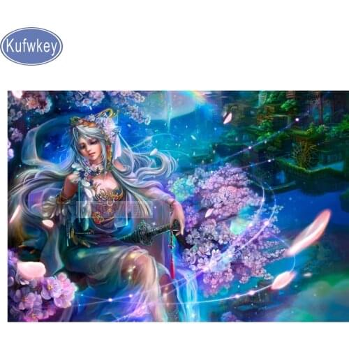 DIY Diamond Embroidery cartoon Anime princess,Full square/Round Diamond mosaic 5D diy Diamond painting cross stitch portrait art