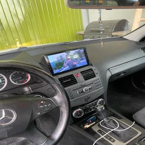 360 HD Auto Surround View Camera For Mercedes-Benz C W204 2009-2013 Car Radio Car Multimedia Player Stereo Radio GPS Navigtion