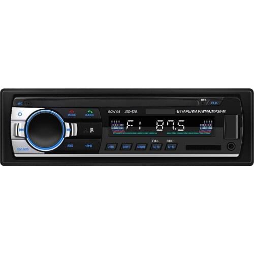Car Stereo In Dash Bluetooth Mp3 Player Aux Input Usb Fm Radio Receiver Classic Stereo Audio Player Car Electronic MGO3
