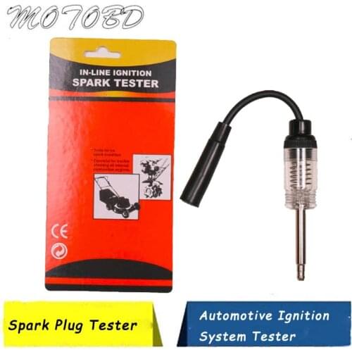 Free Shipping Engine In-line Ignition Spark Plug Tester Automotive Ignition Detector Automotive Ignition System Tester