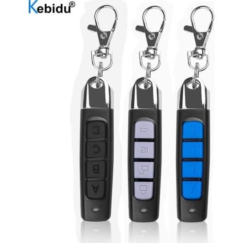 4 Channel Wireless 433 Mhz RF Remote Control Copy EV1527 Learning / Fixed code Remote Control For Gate Garage Door Universal