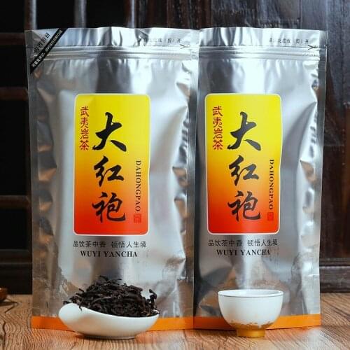 China Da Hong Pao Oolong -Tea 250g Chinese Big Red Robe sweet taste dahongpao -Tea Organic Green Food -Tea Pot